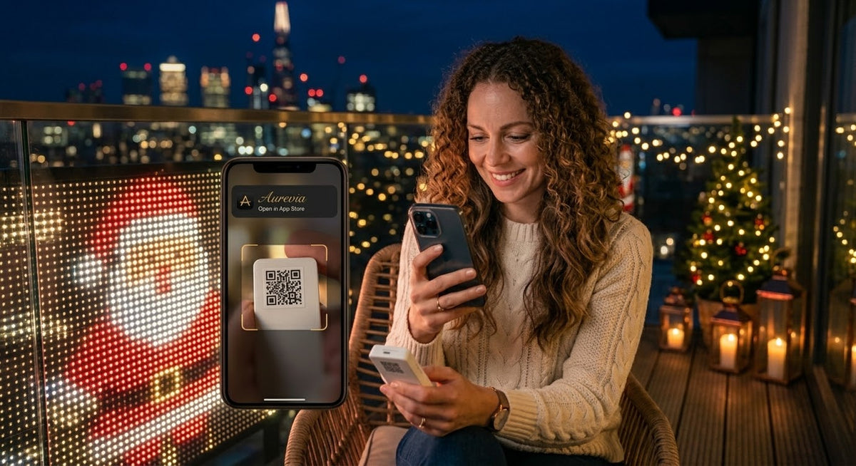 🎄💯Smart Animated Curtain Lights – App-Controlled RGB Balcony & Window Display