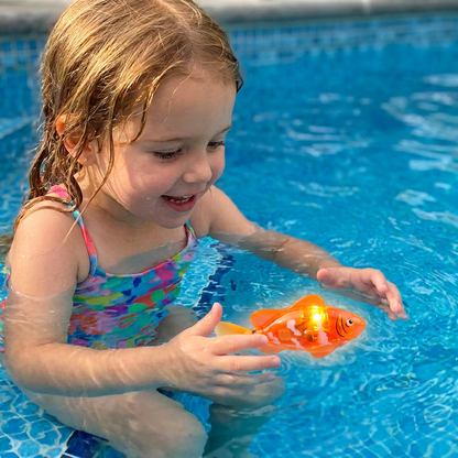 LED Swimming Fish Pool Toy Set – Automatic Water Activated Light-Up Fish