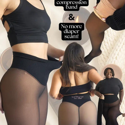 ⏰NEW COMPRESSION BAND & ONE SEAM OPTION! THE ORIGINAL MAGIC FLEECE LINED LEGGINGS☁️