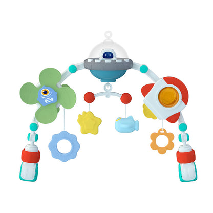 Stroller Hanging Toy – Multifunctional Interactive Sensory Toy for Newborn Early Education and Entertainment (1 Set)