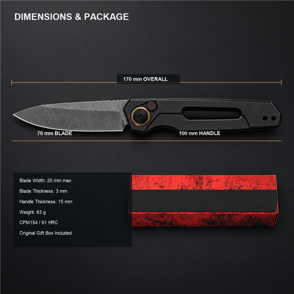 🔪🏕️ KS 7550 Lightweight Foldable Pocket Knife – Button Lock EDC Tool for Camping, Hiking & DIY 🎁