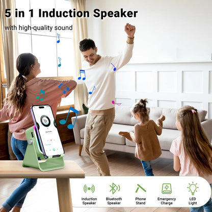 Wireless Induction Audio Speaker Stand