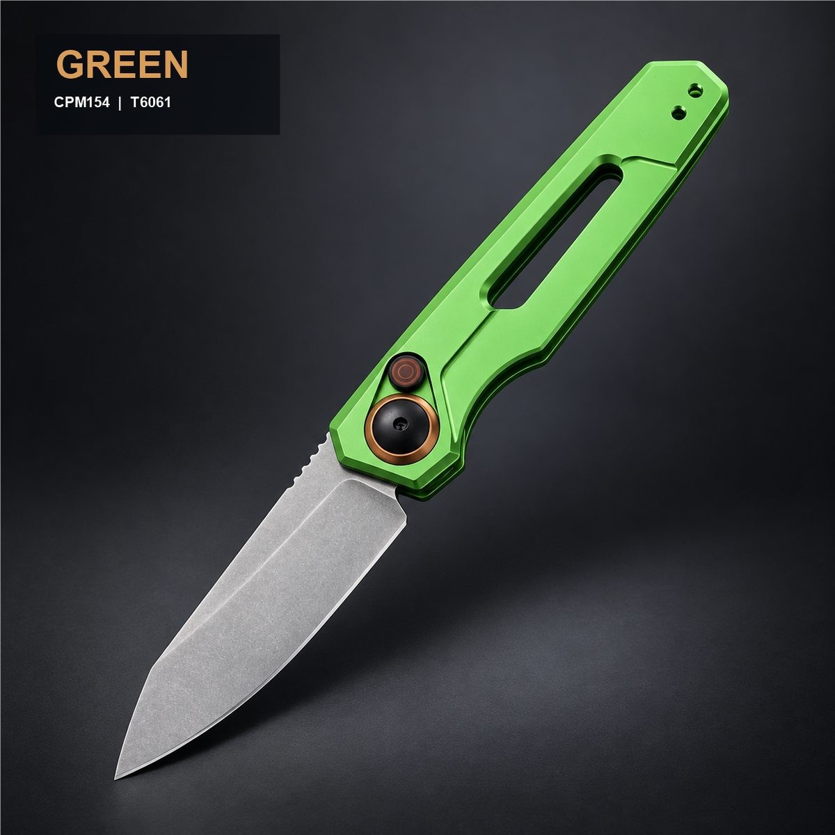 🔪🏕️ KS 7550 Lightweight Foldable Pocket Knife – Button Lock EDC Tool for Camping, Hiking & DIY 🎁