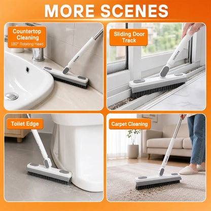 180° Rotating Gap Cleaning Tool - Extendable Adjustable No-Touch Cleaner for Windows