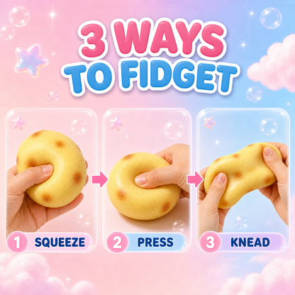 🌈 6-Piece Squishy Crunchy Fidget Toys 🤏✨