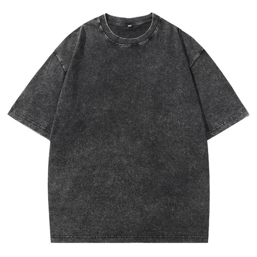 👕 Distressed Washed Cotton Tees – Breathable, Oversized & Unisex ✨