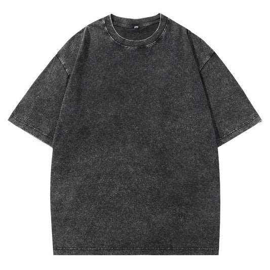 👕 Distressed Washed Cotton Tees – Breathable, Oversized & Unisex ✨