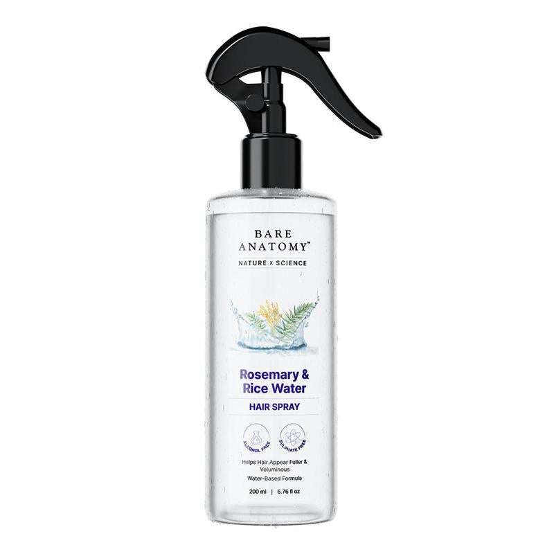 Nature x Science Rosemary Water and Rice Water |100% Natural Extract | Soft & Smooth Hair Non-Greasy & Fast