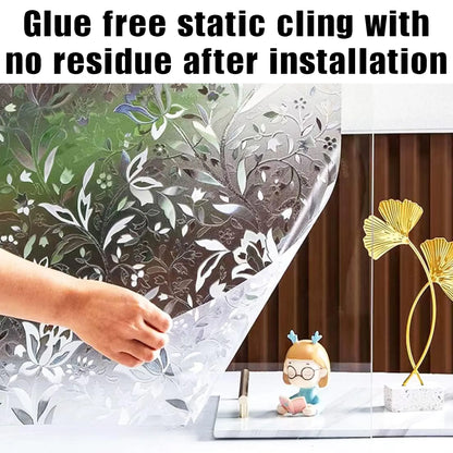 🪟 Static Cling Window Privacy Film | Daytime Privacy & Sun Control