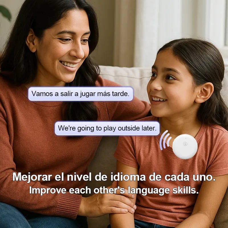 Spanish & English Practice Companion – Supports 40 Languages