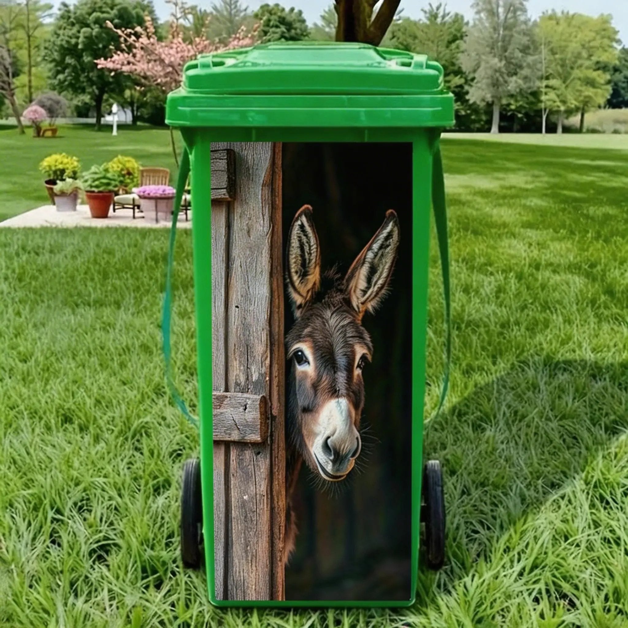 ⏳ Last Day 49% OFF -Creative Trash Can Sticker with Colourful Cartoon✨