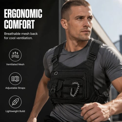 🔥😍 Over 31,000 Sold! 🎒 Tactical Gear on Your Chest – Quick Access, Zero Bounce, Full Freedom! ⚡