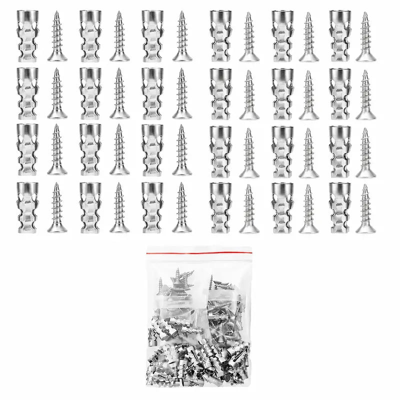 6x14mm Short Expansion Screws Set