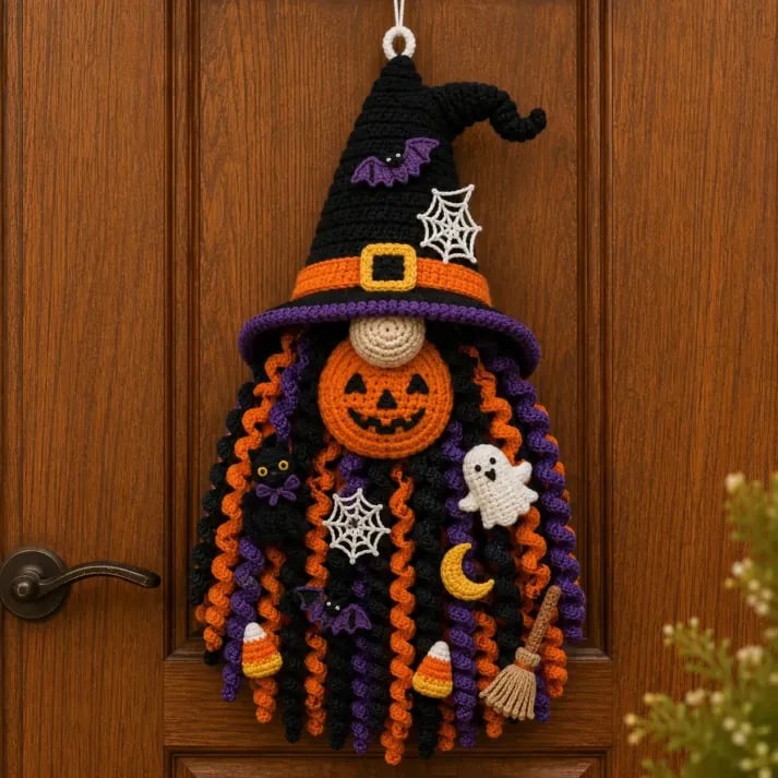 🧶 DIY Seasonal 3D Crochet Door Hanger Kit Collection — Create A Handmade Welcome For Every Season 💕