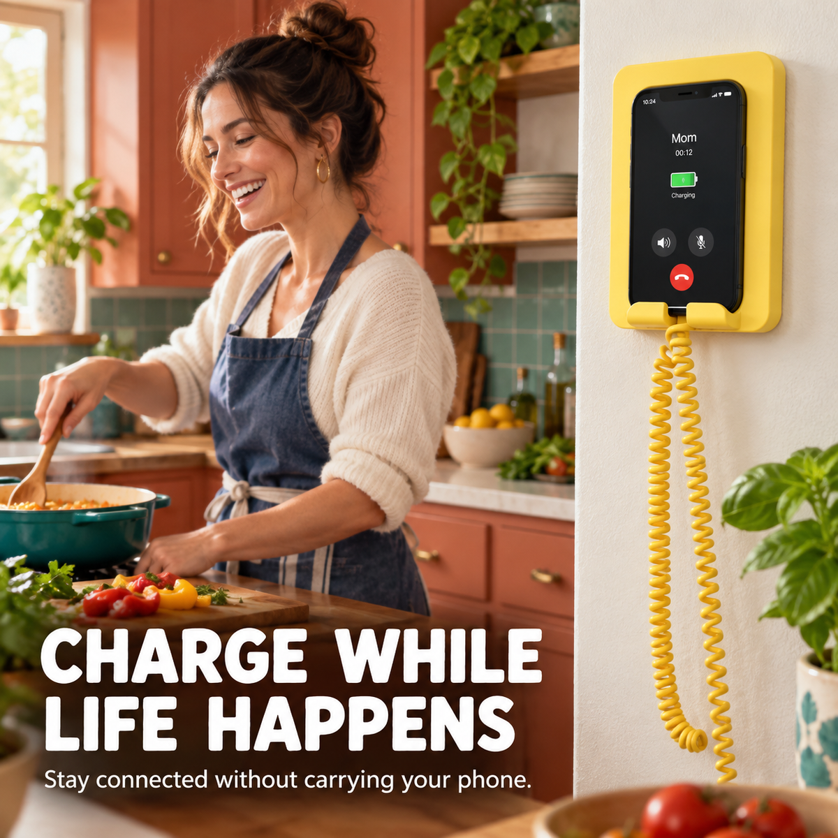 Creative Charger – Find a Home for Your Phone