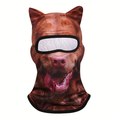 🐾❄️ Snow Crew – Animal-Style Winter Balaclava