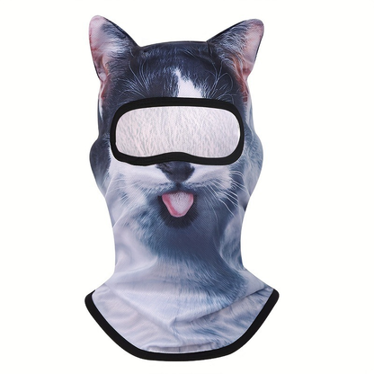 🐾❄️ Snow Crew – Animal-Style Winter Balaclava