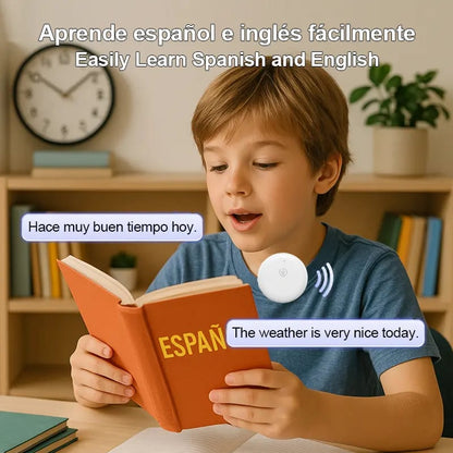Spanish & English Practice Companion – Supports 40 Languages