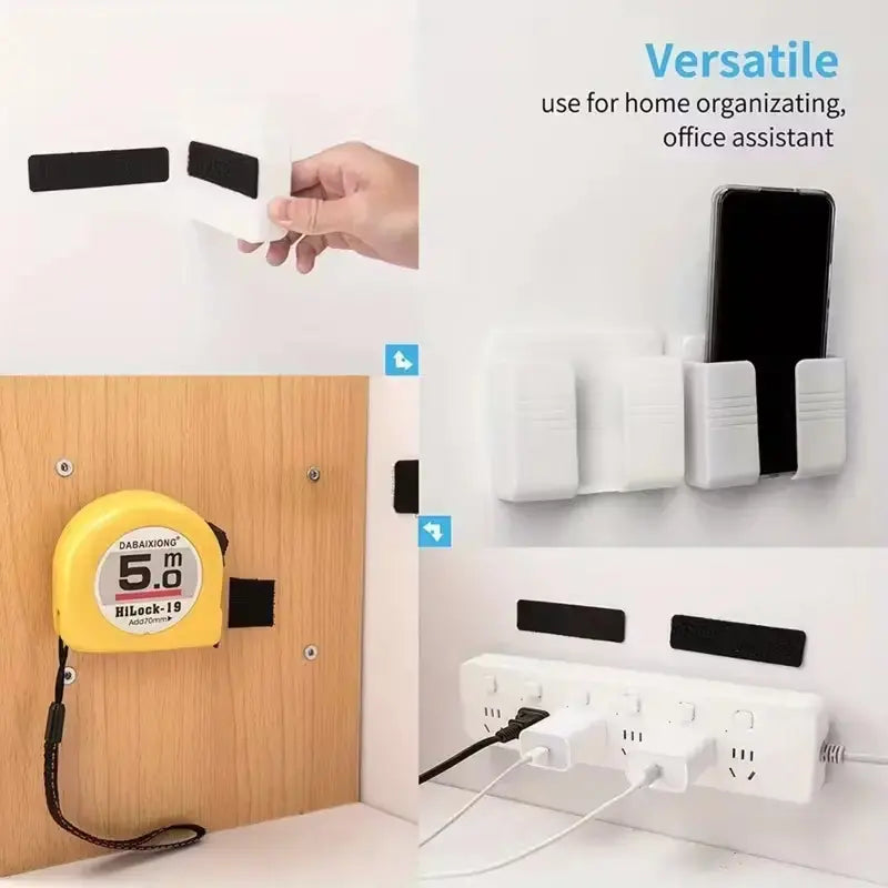 💪 Heavy-Duty Reusable Hook & Loop Strips – Water-Resistant Self-Adhesive Double-Sided Fasteners | Strong, Secure & Easy to Use