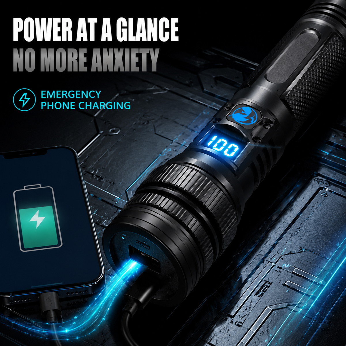 💎 50% Off! 💎LED Emergency Warning Light | Portable Roadside Safety Beacon for Vehicles