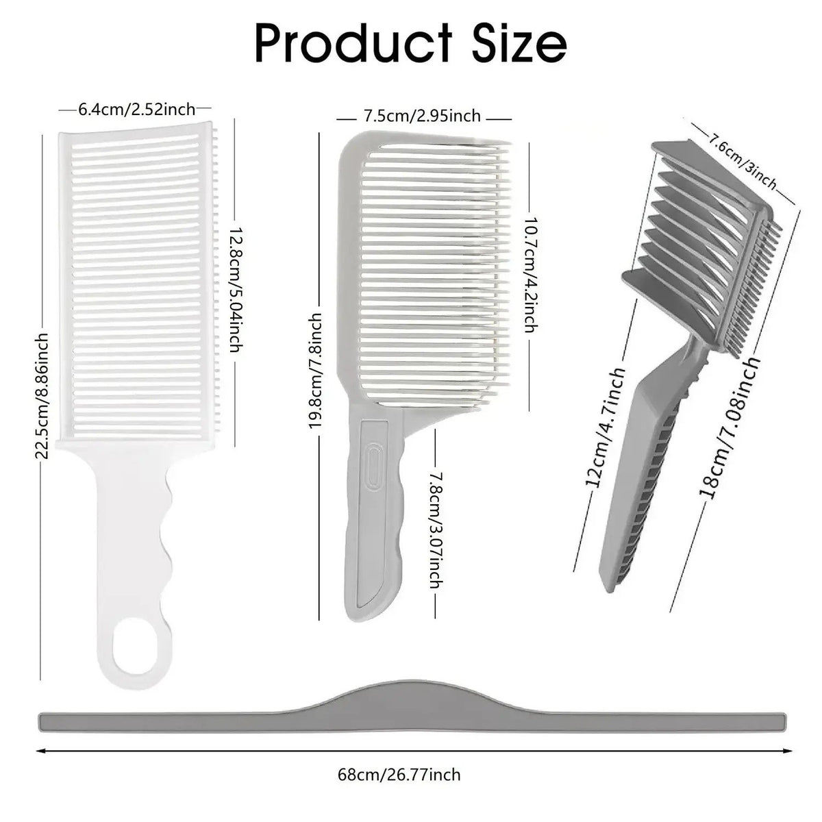 4-Piece Hair Cutting Guide Kit