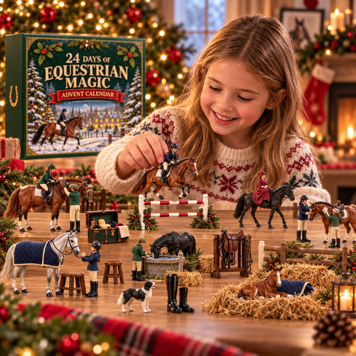 🔥Most Popular in 2026🔥🐎Equestrian Magic Advent Calendar｜24 Days of Equestrian Magic