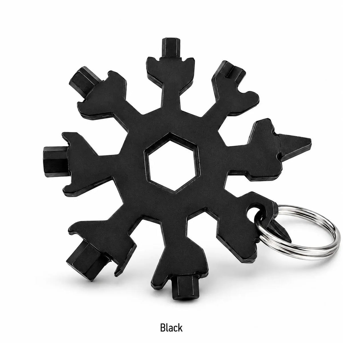 ❄️🛠️ 2-Pack Viral 18-in-1 Snowflake Multi-Tool Stainless Steel Portable Wrench 🔧✨