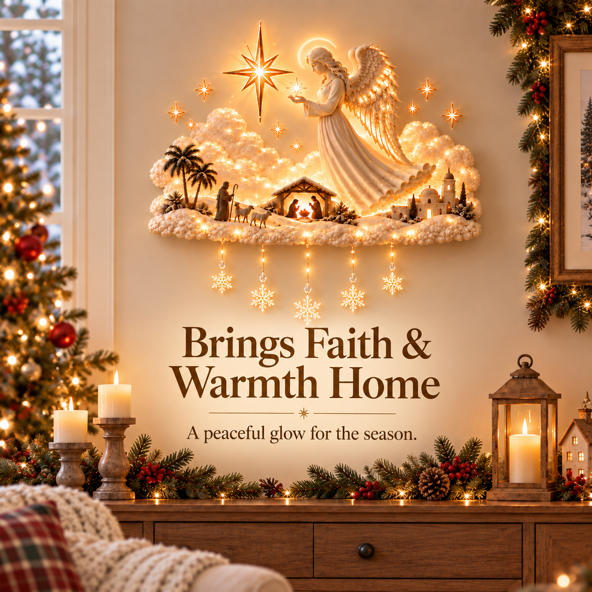 ✨Last Day 49% OFF✨ Christmas Blessing Angel Glow