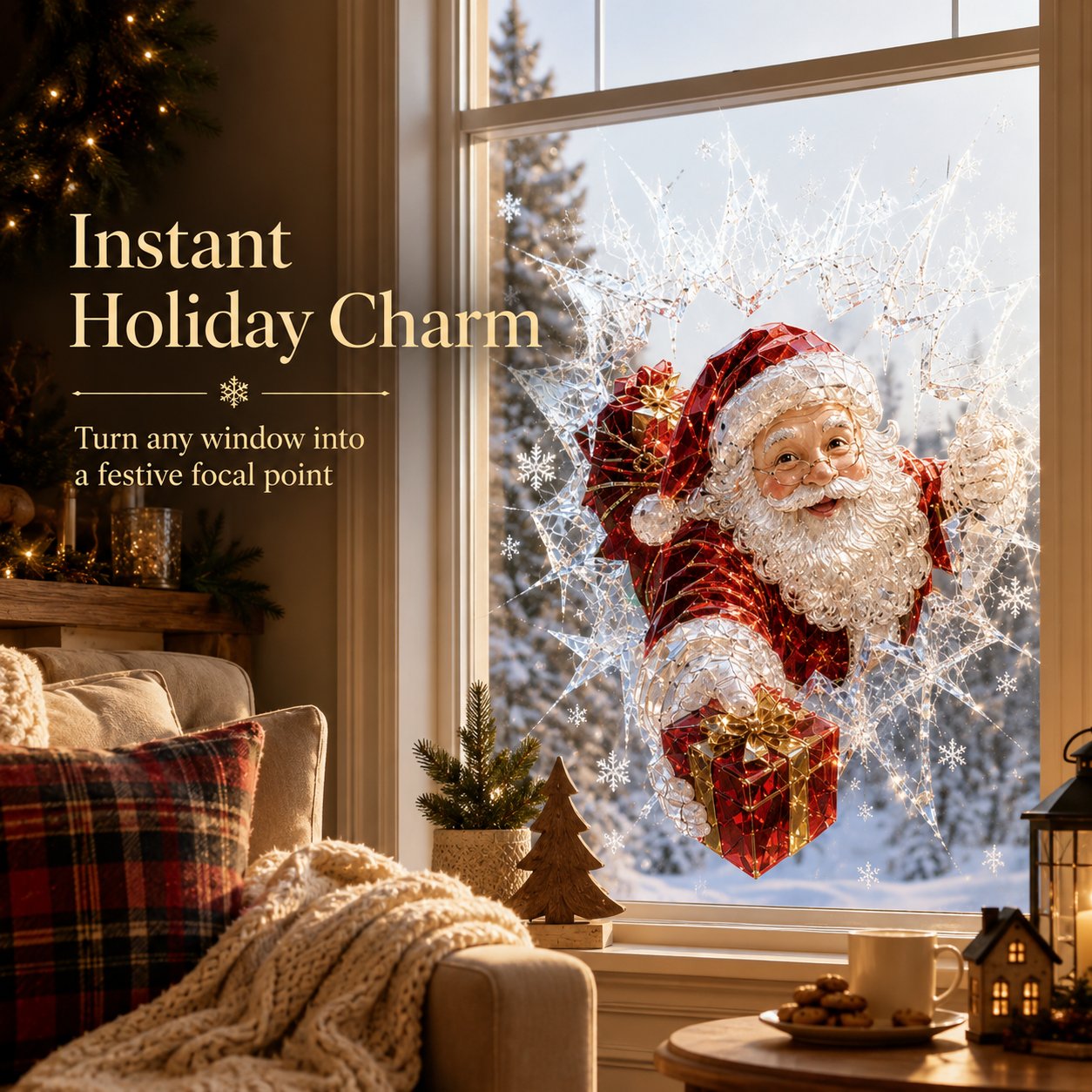 ❄️🎅🏼 2026 Christmas Window Decals