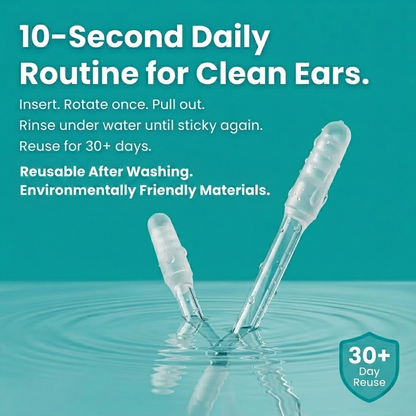 Sticky Ear Cleaner – Powerful Cleaning, Gentle on Ears