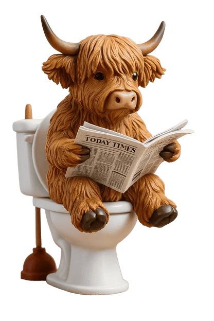🎄 24 Days of Highland Cow Christmas Advent Calendar 2026 | 24 Unique 3D Cow Figures
