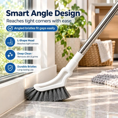 2-Pack Telescopic Crevice Cleaning Brush – Adjustable Stainless Steel Long Handle