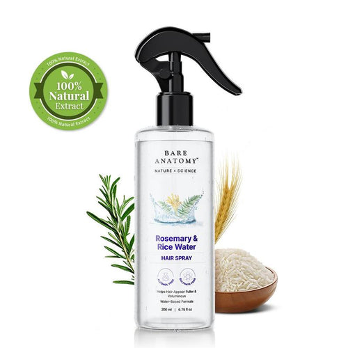 Nature x Science Rosemary Water and Rice Water |100% Natural Extract | Soft & Smooth Hair Non-Greasy & Fast