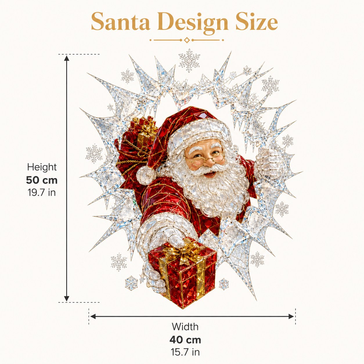 ❄️🎅🏼 2026 Christmas Window Decals