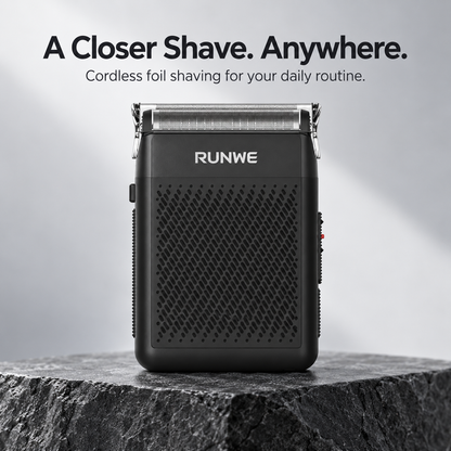 ⚡ Solo STF101 Cordless Foil Shaver for Men – Powerful Electric Razor with Stainless Steel Foil | USB Rechargeable & Travel-Ready