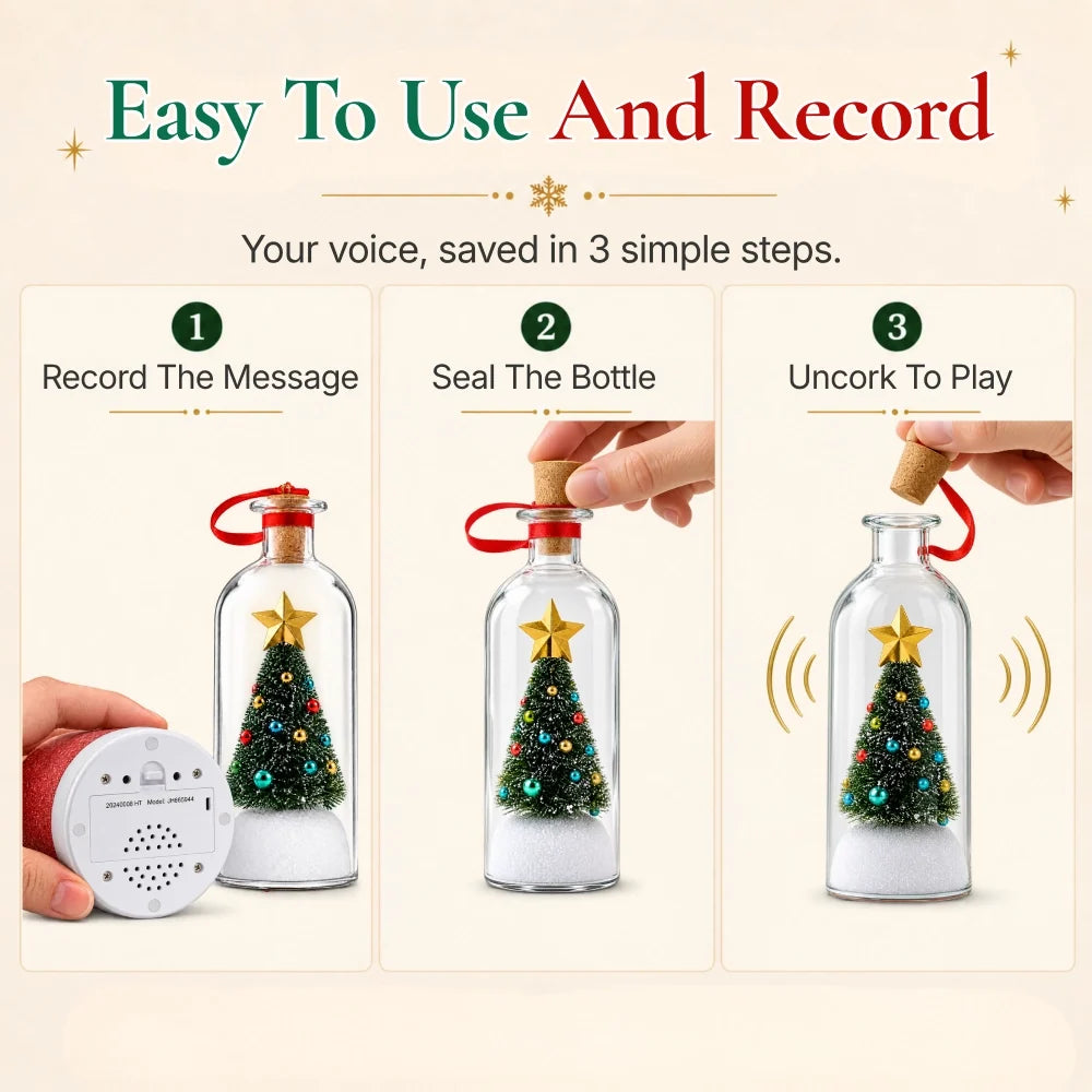Record-a-Message Christmas Tree