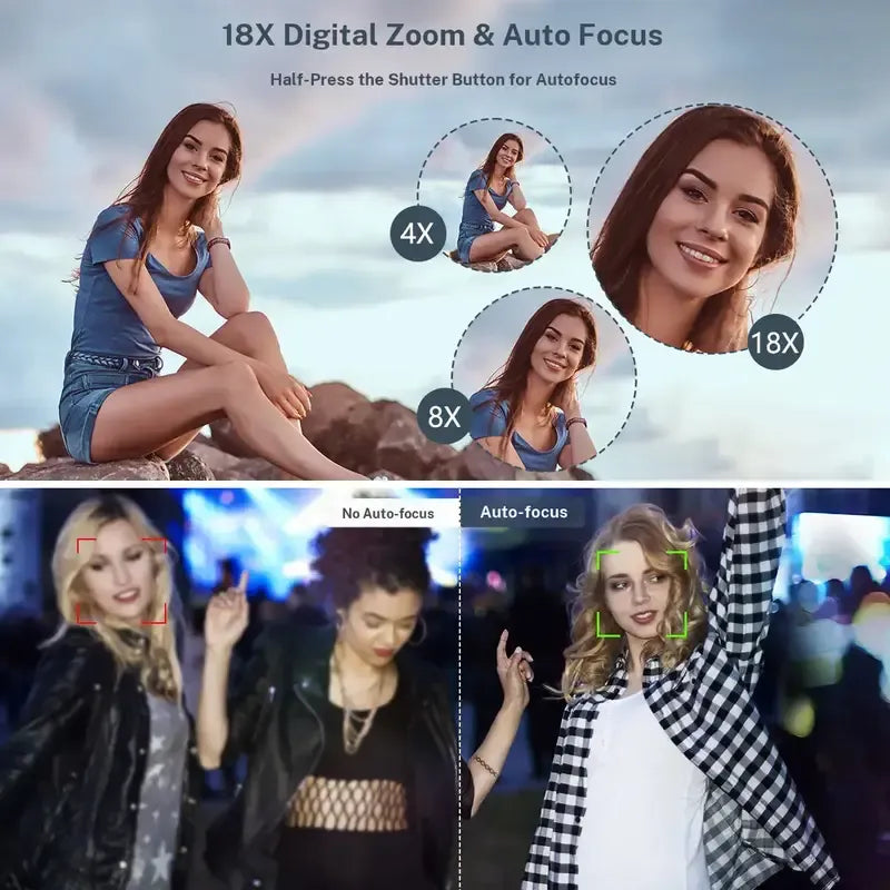 📸 Ultra-HD 4K Digital Camera: Elevate Your Photography