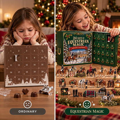 🔥Most Popular in 2026🔥🐎Equestrian Magic Advent Calendar｜24 Days of Equestrian Magic