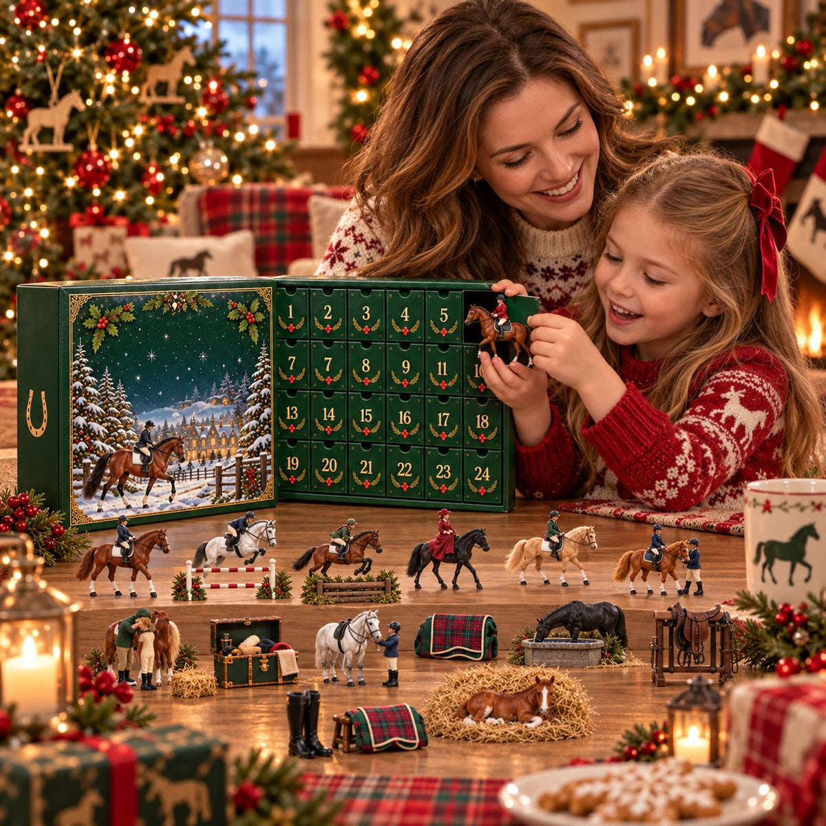 🔥Most Popular in 2026🔥🐎Equestrian Magic Advent Calendar｜24 Days of Equestrian Magic