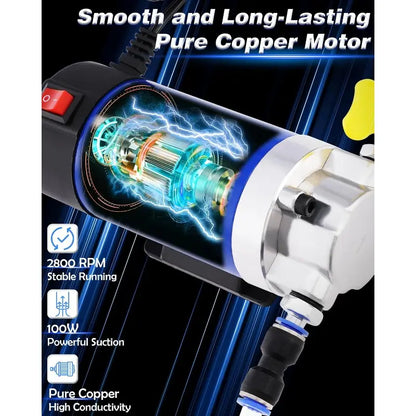 Hot Sale!🔥12V 100W Efficient Self-Priming Oil Pump, Powerful Electric Fuel Transfer Pump