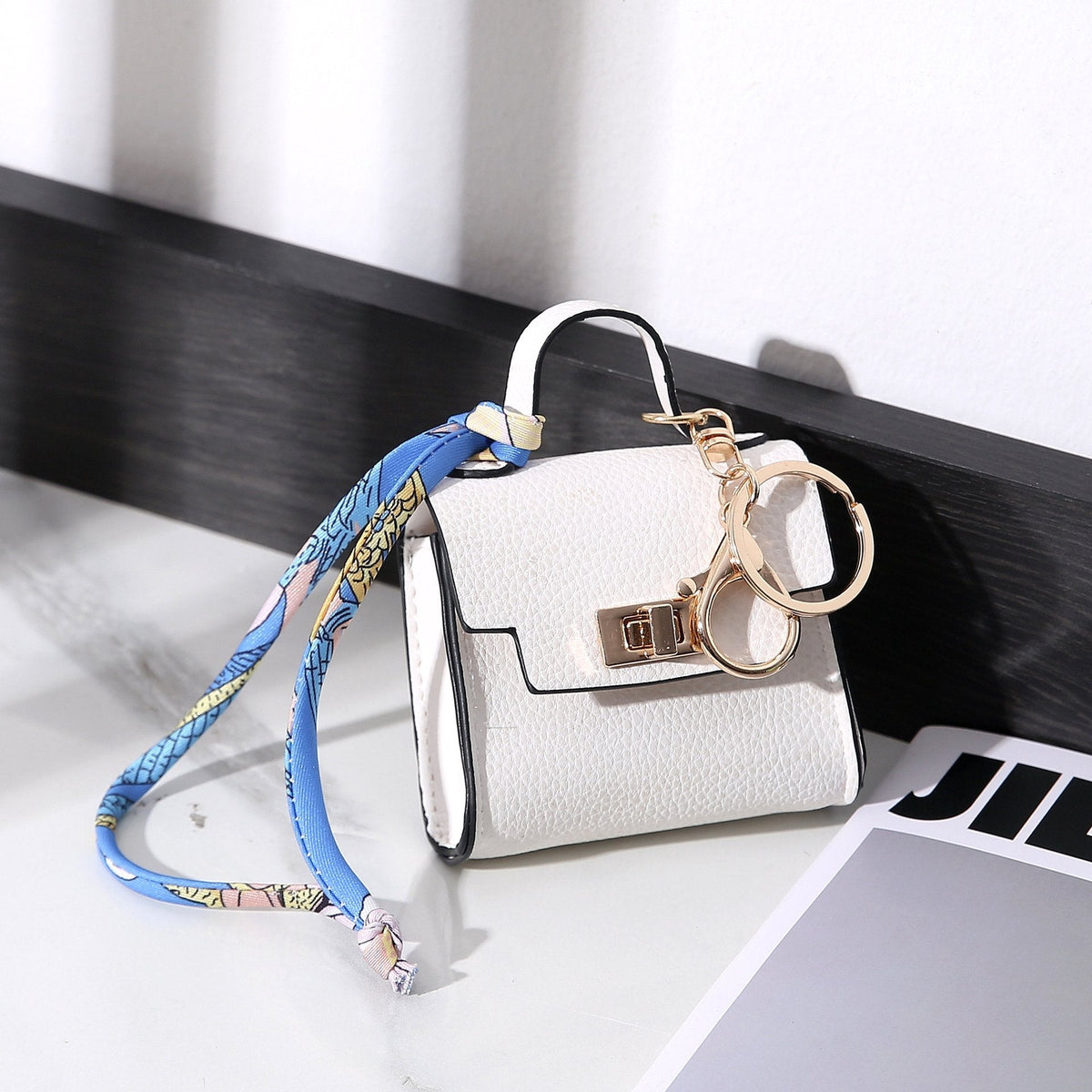 👜🔑 Mini Square Bag Pendant Keychain ✨