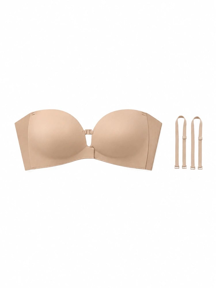 All-Day Non-Slip Front Closure Strapless Bra | Multi-Way Support