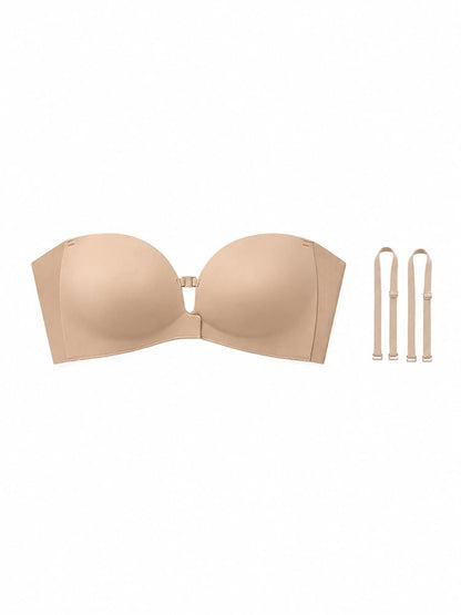 All-Day Non-Slip Front Closure Strapless Bra | Multi-Way Support