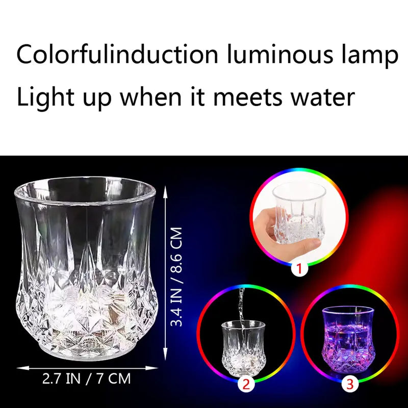 🥤✨ Liquid Activated LED Light Up Cups 🌈🎉