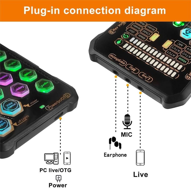 Small Handheld Sound Card Set