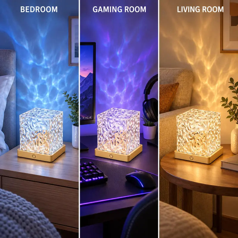✨LED Projector Light – Create Stunning Ambient Lighting for Bedroom, Parties & Home Decor