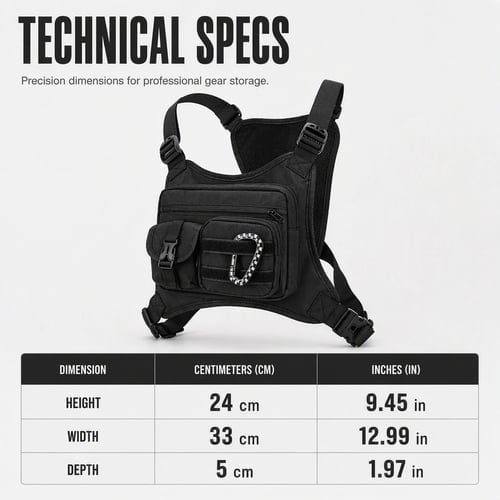 🔥😍 Over 31,000 Sold! 🎒 Tactical Gear on Your Chest – Quick Access, Zero Bounce, Full Freedom! ⚡