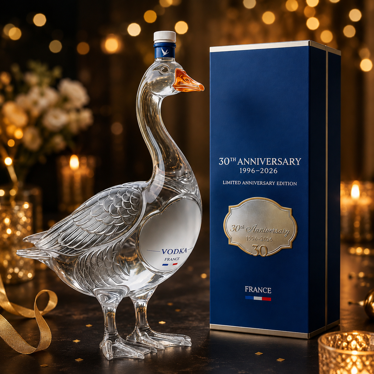 🇫🇷 Goose 30th Anniversary Vodka Goose Bottle-Limited Edition