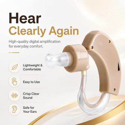 Earsight enhancement devices suitable for middle-aged and elderly people