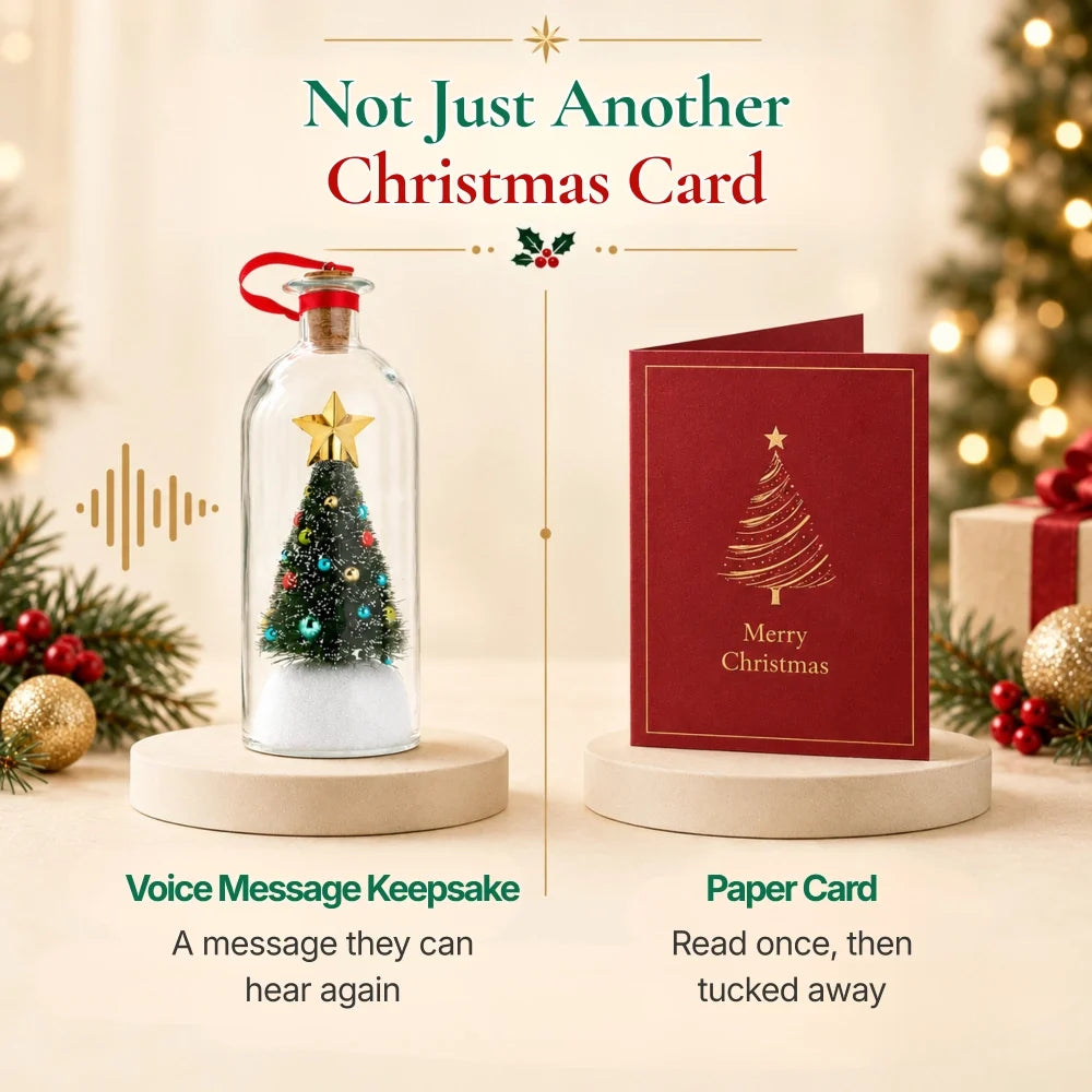 Record-a-Message Christmas Tree